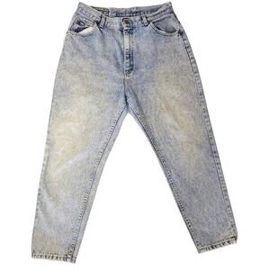 Lee Riders jeans Stone Washed mom Womens Vintage 1990s light blue Denim size 16P